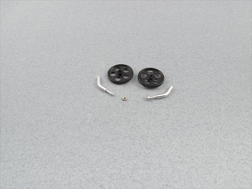 Angled Axle + Wheel 2.0mm (2)