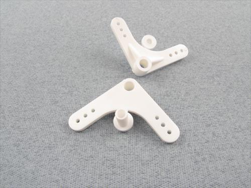 90 Deg Bell Crank Plastic Only (2) - Bulk Pack Of 10