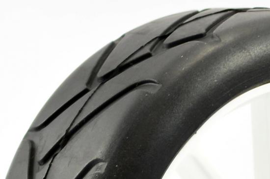 Fastrax 1:8 Premounted Slick Tyres Grid Iron/Split Spoke