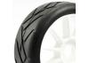 Fastrax 1:8 Premounted Slick Tyres Grid Iron/Split Spoke