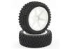 Fastrax 1:10 Mounted Buggy Tyres Street Front (Spoked)