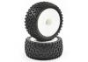 Fastrax 1:10 Mounted Cuboid Buggy Rear Tyres Dished