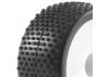 1:10 Pre Glued Buggy Tyres - 12mm Hex - Block Pattern - Rear (2)