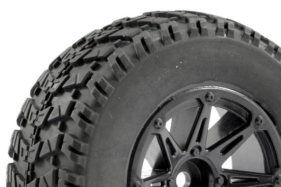 Fastrax 1:10 SC Wave Mounted 8-Spoke Wheels (12mm)