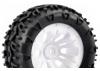 FTX Fastrax 1:10 Klaxon Truck Tyre Mounted On 12-Spoke (12mm Hex)