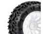 FTX Fastrax 1:10 Klaxon Truck Tyre Mounted On 12-Spoke (12mm Hex)