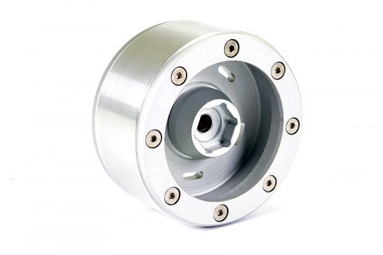 Fastrax Aluminium Beadlock Star 1.9 Wheels - Silver (4)