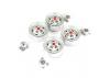 Fastrax Aluminium Beadlock Star 1.9 Wheels - Silver (4)