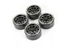 Fastrax Aluminium Beadlock Ten 1.9 Wheels - Black (4)
