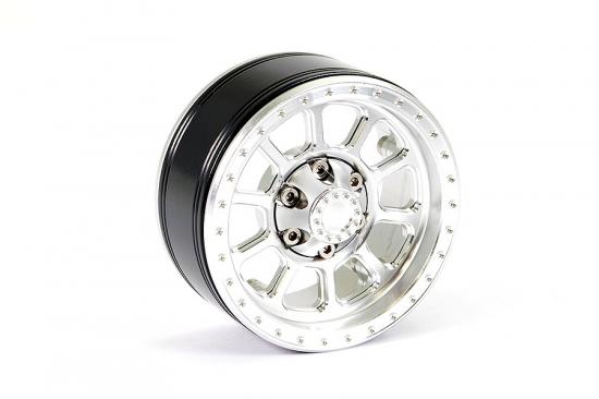 Fastrax Aluminium Beadlock Ten 1.9 Wheels - Silver (4)