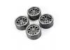 Fastrax Aluminium Beadlock Ten 1.9 Wheels - Titanium Colour (4)