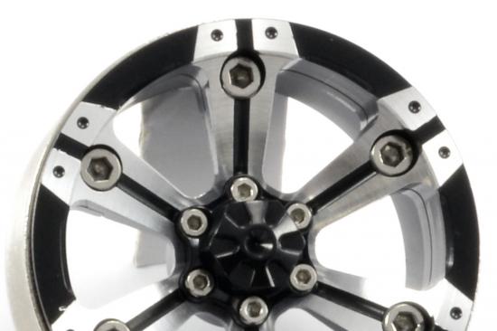 Fastrax 1.9 Heavy Duty 6 Spoke Alloy Beadlock Wheels (2)