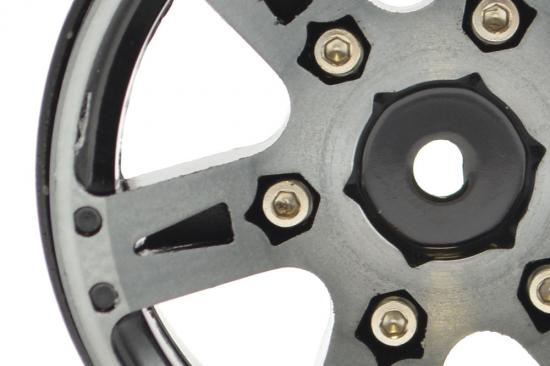 Fastrax 1.9 Heavyweight Split 6-Spoke Alloy Beadlock Wheels (4)