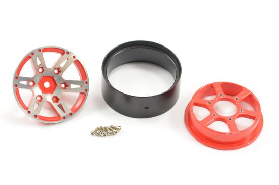Fastrax 1.9 Heavyweight Split 6-Spoke Alloy Beadlock Wheels (4)