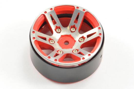 Fastrax 1.9 Heavyweight Split 6-Spoke Alloy Beadlock Wheels (4)