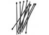 Fastrax 200mm x 2.5mm Nylon Cable Ties - Black (10)