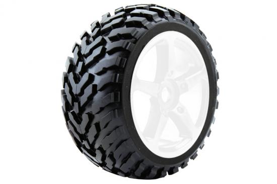 Fastrax 1:8 Truggy Arrow Mounted On 5-Spoke White 0 Offset(2)