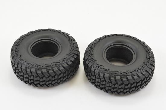 Fastrax Cutter Supersoft Tyre W/Memory Foam 118mm Dia (2)
