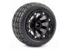 Fastrax 1:16 Eagle Tyres Mounted on Black 8SP 12mm Hex Wheels	(2)