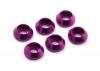 Fastrax M3 Cap Washer Purple (6)