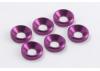 Fastrax M4 Shim Washers (6) Purple