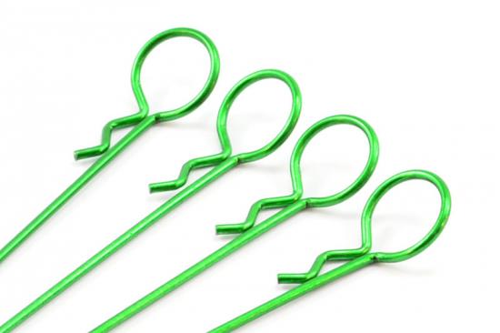 Fastrax Small Metallic Green Long Body Pin