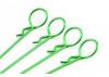 Fastrax Small Metallic Green Long Body Pin