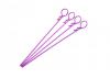 Fastrax Small Metallic Purple Long Body Pin