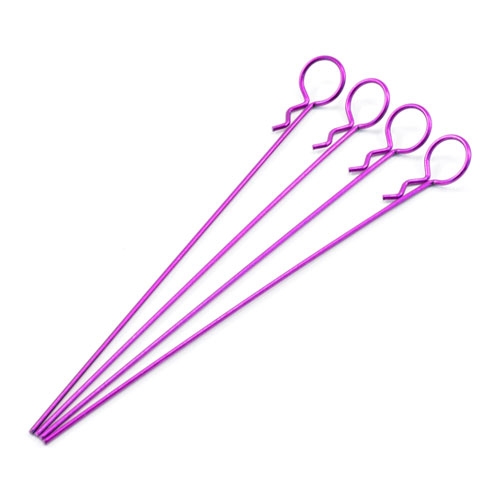 Fastrax Small Metallic Purple Long Body Pin