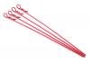 Fastrax Small Metallic Red Long Body Pin