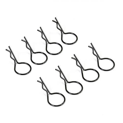 Fastrax Large Body Clips (8) - Black