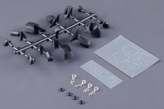 Fastrax Black Wing Mirror Set - 6 Types