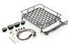 Fastrax Aluminium Luggage Rack W/LED Lamps L165mm X W112mm