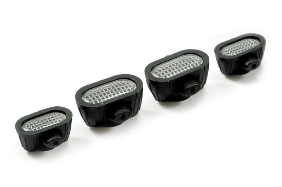 Fastrax Aluminium Luggage Rack W/LED Lamps L165mm X W112mm