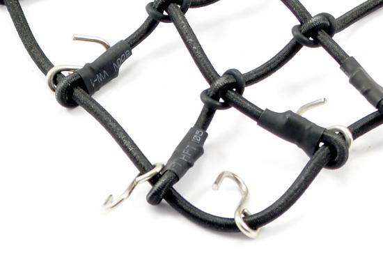 Fastrax Luggage Net W/Hooks L190mm X W110mm (Unstretched)