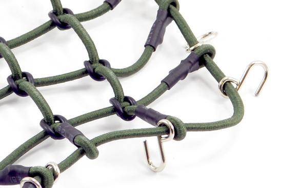 Fastrax Luggage Net W/Hooks L190mm X W110mm (Unstretched)