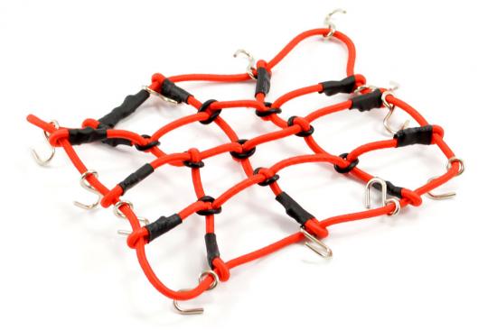 Fastrax Luggage Net W/Hooks L130mm X W110mm (Unstretched)