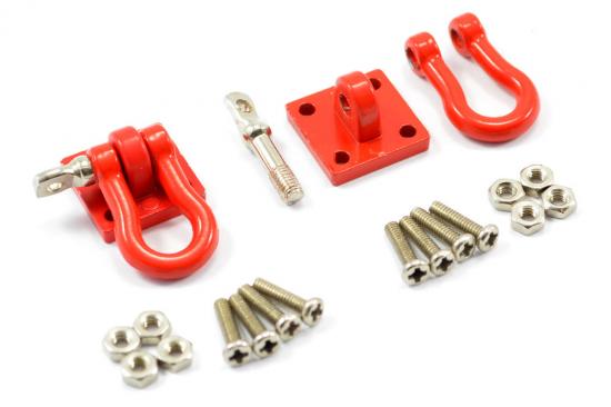Fastrax Metal Bumper Shackles + Mounting Bracket 2Pcs