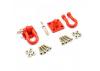 Fastrax Metal Bumper Shackles + Mounting Bracket 2Pcs