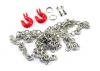 Fastrax Metal Hook + Steel Chain Set 800mm