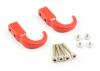 Fastrax Metal Bolt-On Hooks 2Pcs