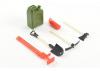 Fastrax Type-B Scale 6-Piece Painted Tool Set
