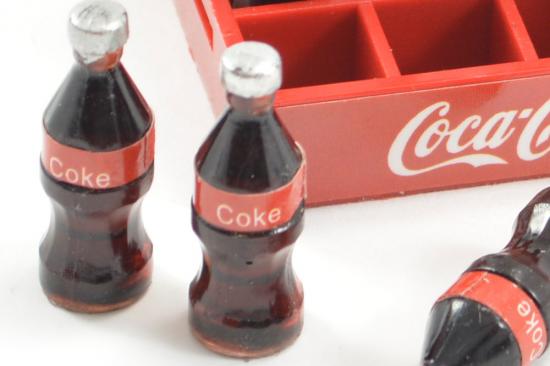 Fastrax Scale Soft Drink Crate W/Bottles