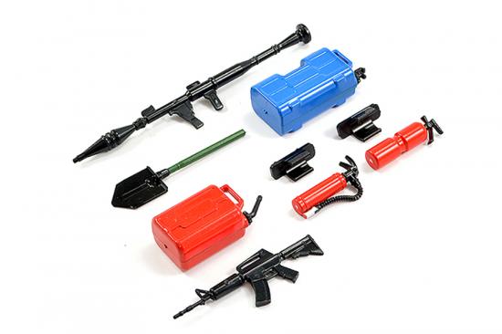 Fastrax Scale 7-Pcs Accessory Set