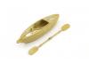 Fastrax 1:18 Scale Moulded Kayak + Oars 15Cm X 4.2Cm