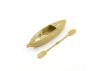 Fastrax 1:18 Scale Moulded Kayak + Oars 15Cm X 4.2Cm