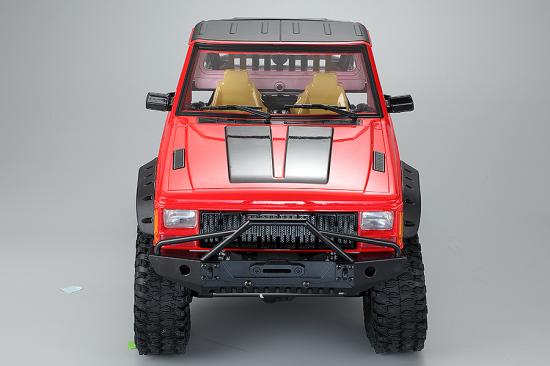 Fastrax 1:10 Rockee Pick Up + Rear Cage Hard Body - 313-324mm WB - Red
