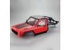 Fastrax 1:10 Rockee Pick Up + Rear Cage Hard Body - 313-324mm WB - Red