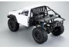 Fastrax 1:10 Rockee Pick Up + Rear Cage Hard Body - 313-324mm WB - White