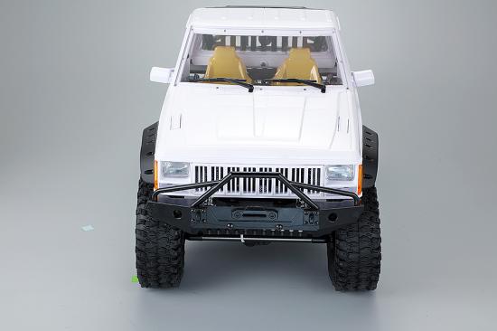 Fastrax 1:10 Rockee Pick Up + Rear Cage Hard Body - 313-324mm WB - White